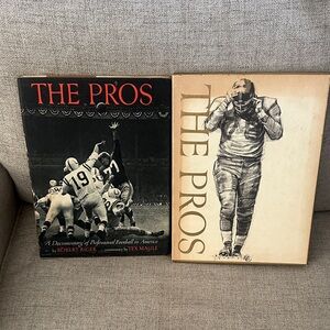 The Pros:  A Documentary of Professional Football in America hardcover